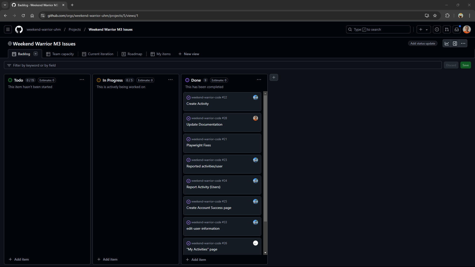 Landing Page Screenshot